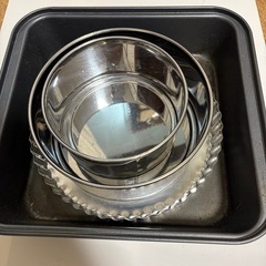 ケーキ　パン、タルト　型セットの画像