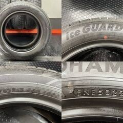 YOKOHAMA ice GUARD iG60 185/60R15 15インチ スタッドレス 4本 23年製 バリ溝 シエンタ ヤリス ヴィッツ フィット シャトル等　(STH023)の画像