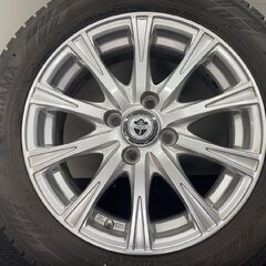 【YOKOHAMA ice GUARD iG60 185/60R15】スタッドレス【Weds JOKER 15インチ 5.5J4HPCD100+42】23年製 バリ溝 ヤリス ヴィッツ等 (STH020)の画像