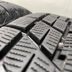 【YOKOHAMA ice GUARD iG60 185/60R15】スタッドレス【Weds JOKER 15インチ 5.5J4HPCD100+42】23年製 バリ溝 ヤリス ヴィッツ等 (STH020)の画像