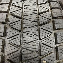 【走行短め】BS BRIDGESTONE BLIZZAK DM-V3 225/55R19 19インチ スタッドレス 4本 21年製 80ハリアー エクストレイル CX-5 CX-8等 (STI012)の画像
