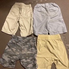 ハーフパンツ4枚セットの画像