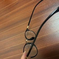 メガネ　黒縁　度なしの画像