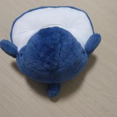 座椅子ふわふわサメさんぬいぐるみの画像