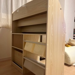 絵本・おもちゃ収納ラックの画像