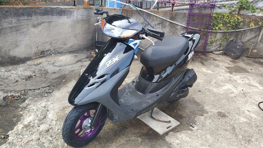 ⭐ホンダライブディオZXタイプAF34黒2ストリアウイング付き