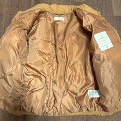 状態良好　H&M 中綿ジャケット　134-140の画像