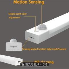 USB充電式LEDモーションセンサーライトの画像