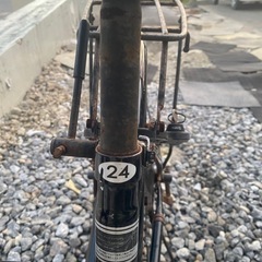 24インチ　ママチャリ🚲　サビ傷あり😂　乗れればいい！方向け😅の画像