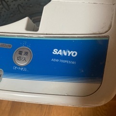 全自動洗濯機　中古品　容量7キロの画像