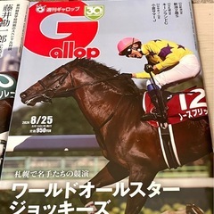 週刊ギャロップ　30TH ANNIVERSARY 2024 8／25、9／1号　2冊の画像