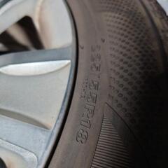 デリカ　アルミホイール　18インチ　スタッドレスの画像
