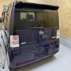 全込み27万円　乗って帰れます　諸費用0円　車検R8.7 　ダイハツ　ムーブコンテカスタム　奈良県名義変更無料　ETC TV視聴　レーダー探知機　サブウーハー　社外スピーカー　フロントドラレコの画像