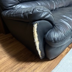 革ソファーの画像