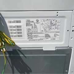 Haier 洗濯機　6.0kgの画像