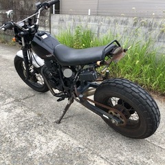 ヤマハ　TW225  書類付実働ベース車の画像