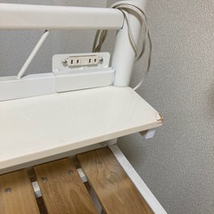 シングルベッド　コンセント付きフレーム　　の画像