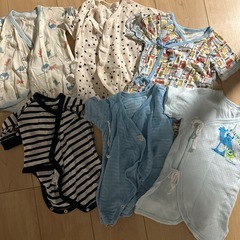 新生児用ロンパース24枚セットの画像