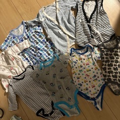 新生児用ロンパース24枚セットの画像