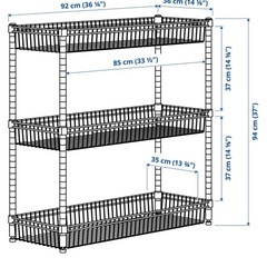 IKEA 収納ラックの画像