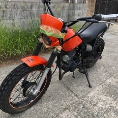 ヤマハ　TW200  書類付レストアベース車の画像
