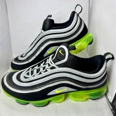 NIKE VaporMax 97 “Black/Volt” 27.5 清潔仕上げの画像