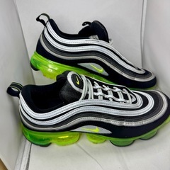NIKE VaporMax 97 “Black/Volt” 27.5 清潔仕上げの画像