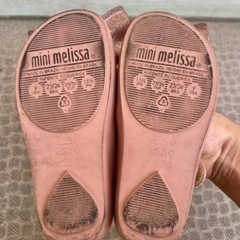 mini melissa サンダル　の画像