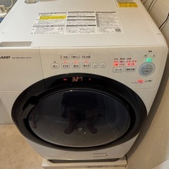 SHARPドラム式洗濯機ES-S7E-WR 7\3.5kgの画像
