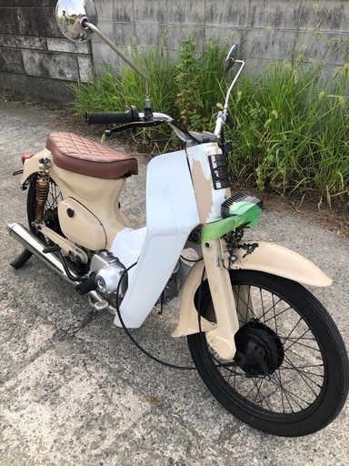 ホンダ　スーパーカブ50   中華エンジン　書類付実働ベース車