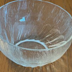 《直径18cm》レトロなガラスボウル_JJ【2個】の画像