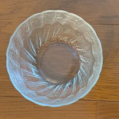 《直径18cm》レトロなガラスボウル_JJ【2個】の画像