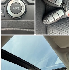 希少‼️パノラミックガラスルーフ装備‼️エクストレイル4WD🌈全方位モニター🌈の画像