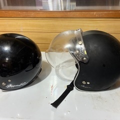 バイク　ヘルメット　2個セットの画像