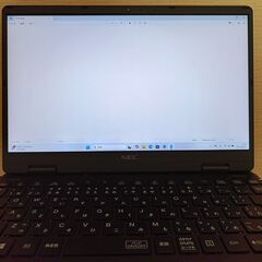 【軽量】2020年製 ノートパソコン  NEC VC-6 10世代 i5 SSD 256GB メモリ 8GB Windows11 Office付き 21の画像