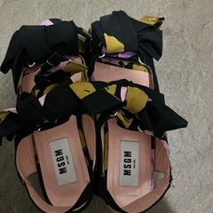 MSGM サイズ36 厚底シューズの画像