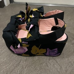 MSGM サイズ36 厚底シューズの画像