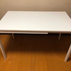  IKEA (イケア)VANGSTA ヴァングスタ 伸長式テーブル【ほぼ新品】の画像