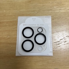 iPhone15Pro用 カメラ用 ガラスフィルム 2枚の画像