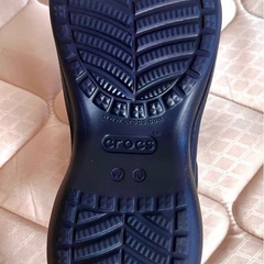 crocs ベイ クロッグ黒26cmほぼ新品の画像