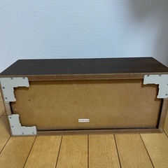 ウォールシェルフ　壁収納の画像