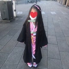 禰󠄀豆子コスプレの画像
