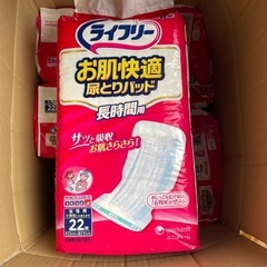 ライフリー 一晩中安心さらさらパッド/尿とりパッド長時間用の画像