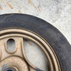 dio af34 af35 zx タイヤホイールセット 90/90-10 50jの画像