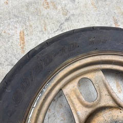 dio af34 af35 zx タイヤホイールセット 90/90-10 50jの画像