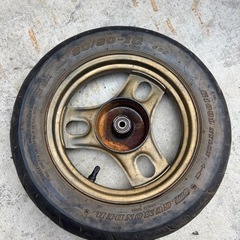 dio af34 af35 zx タイヤホイールセット 90/90-10 50jの画像