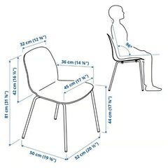 IKEA（イケア）　ダイニングチェア　LIDAS【ほぼ新品】の画像