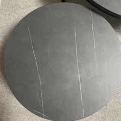 ニトリ　センターテーブルセット　ローテーブル ブラック　　の画像