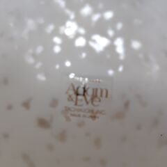 【まだ受付中】箱付 Adam＆Eve 丸型花瓶 ガラス 曇りガラス フラワーベース♪ 早い者勝ちです✨✨の画像