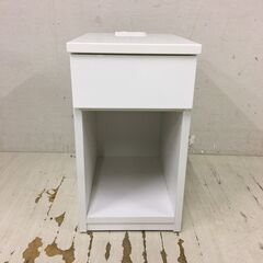  24941  サイドテーブル　ナイトテーブル NITORI   ◆大阪市内・東大阪市他 6,000円以上ご購入で無料配達いたします！◆ ※高槻・枚方方面◆西宮・尼崎方面◆生駒方面　それぞれ条件付き無料配送あり！            の画像